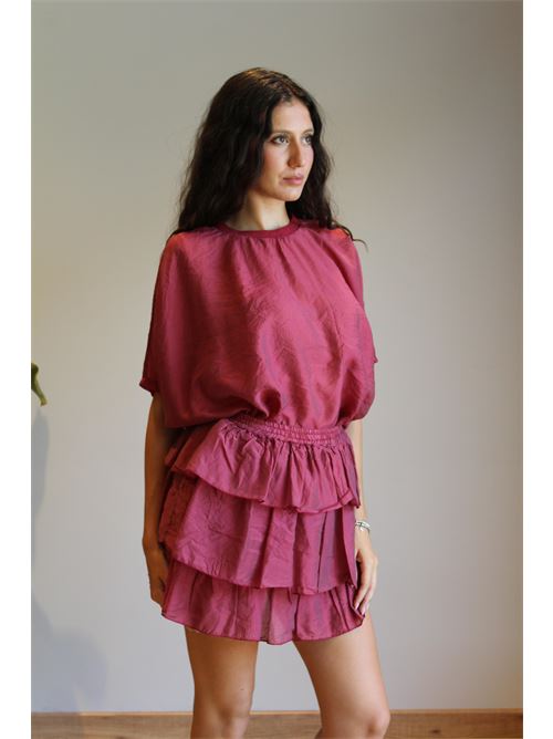 Gonna mini con balze DIECI MINUTI | 933233